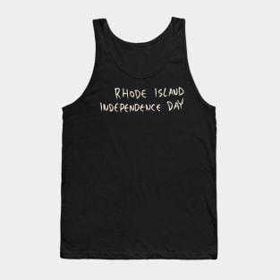 Rhode Island Independence Day Tank Top